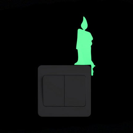 Cartoon Fluorescent Switch Sticker - Wnkrs