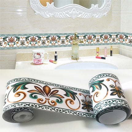 Colorful Patterned Waterproof Wall Sticker - Wnkrs