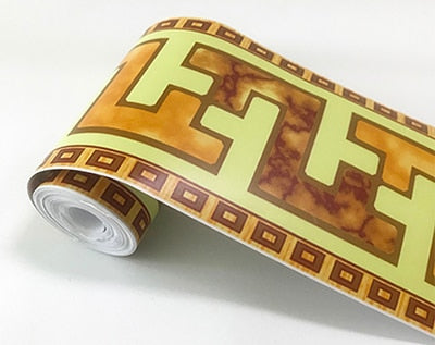 Colorful Patterned Waterproof Wall Sticker - Wnkrs