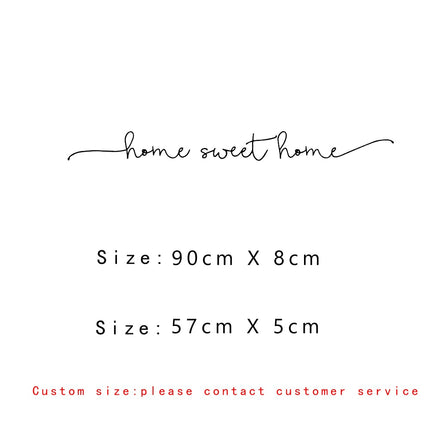 Home Sweet Home Wall Sticker - Wnkrs