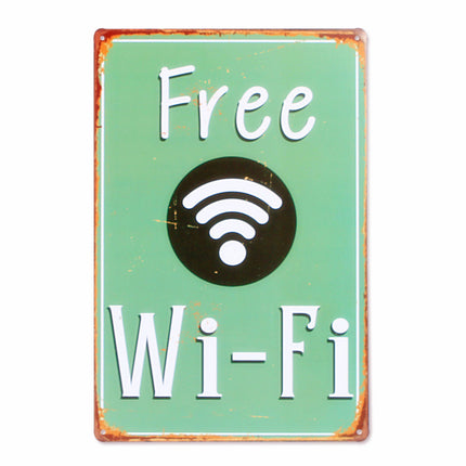 Retro Art Metal Wall Signs - Wnkrs