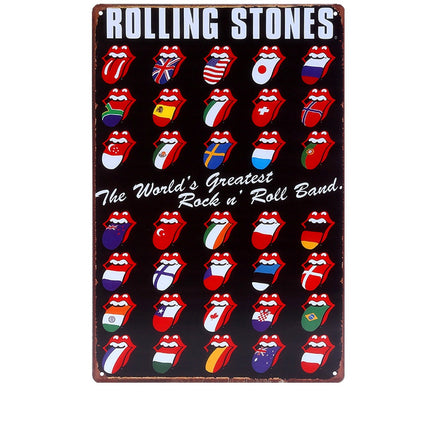 Retro Art Metal Wall Signs - Wnkrs