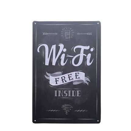 Retro Art Metal Wall Signs - Wnkrs