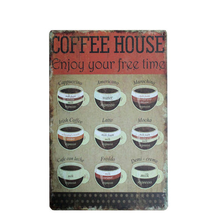 Retro Art Metal Wall Signs - Wnkrs