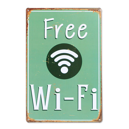 Retro Art Metal Wall Signs - Wnkrs