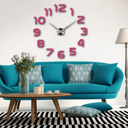 DIY Minimalistic Design Self-Adhesive Wall Clock - wnkrs