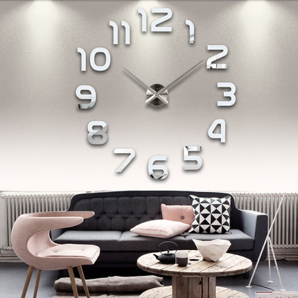 DIY Minimalistic Design Self-Adhesive Wall Clock - wnkrs