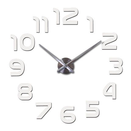 DIY Minimalistic Design Self-Adhesive Wall Clock - wnkrs