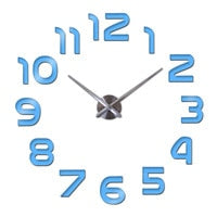 DIY Minimalistic Design Self-Adhesive Wall Clock - wnkrs