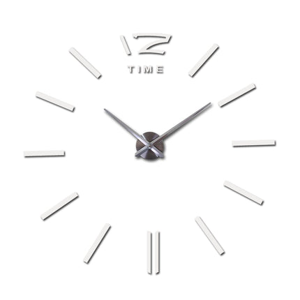 DIY Modern Style Mirror Design Self-Adhesive Wall Clock - wnkrs