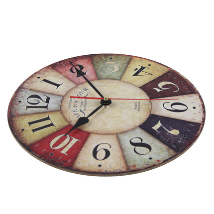 Wooden Vintage Wall Clock - wnkrs