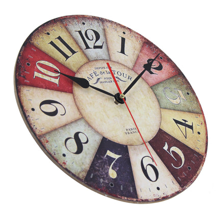 Wooden Vintage Wall Clock - wnkrs