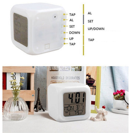 Digital LED Cube Clock - wnkrs