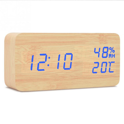 Smart Wooden Alarm Clock - wnkrs