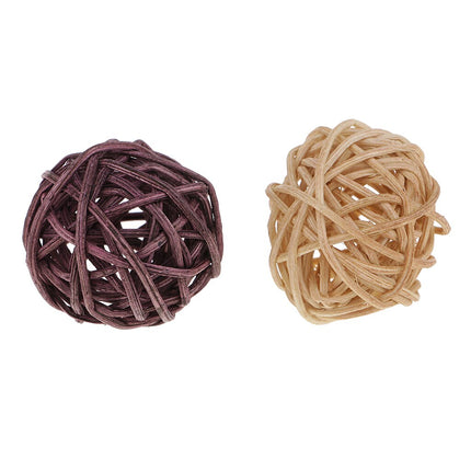 Set of 30 Rattan Wicker Balls - wnkrs