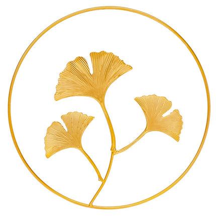 Luxury Leaves Style Metal Wall Hanging Decoration - wnkrs