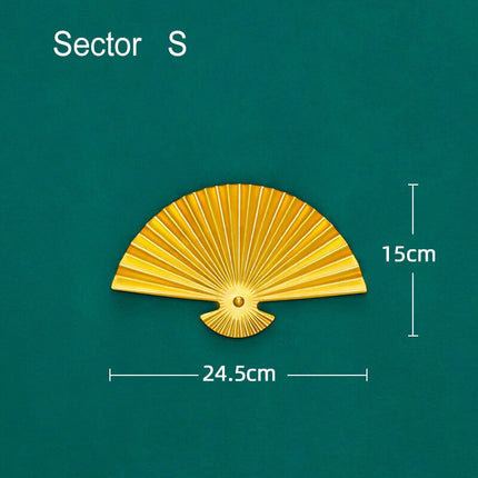 Luxury Leaves Style Metal Wall Hanging Decoration - wnkrs