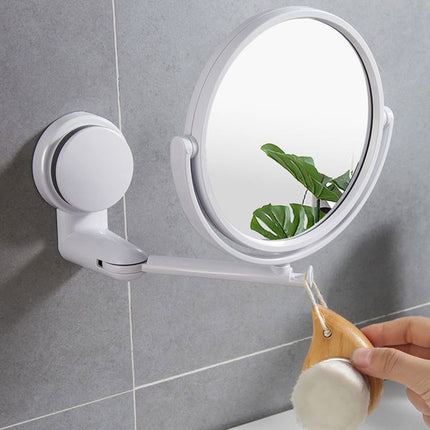 Wall-Mounted Foldable Round Mirror - wnkrs
