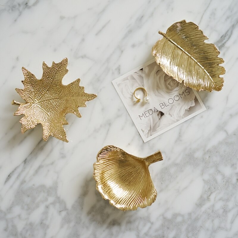 Modern Simple Mini Alloy Tray