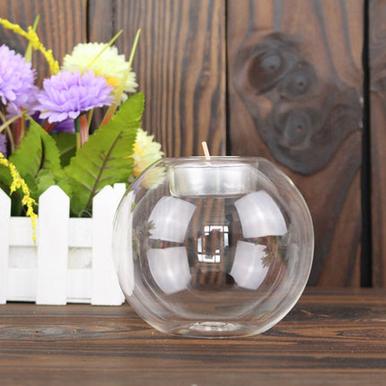 Classic Crystal Glass Candle Holder - wnkrs