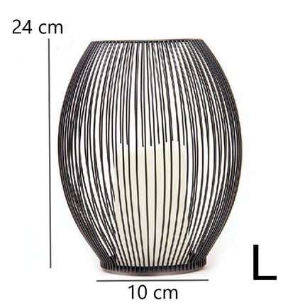 Metal Cage Style Candle Holder - wnkrs