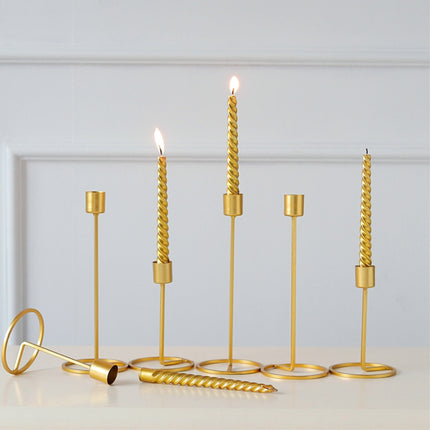 Metal Candle Holders Set 2 pcs - wnkrs