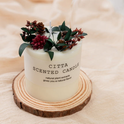 Romantic Scented Pillar Candle - wnkrs