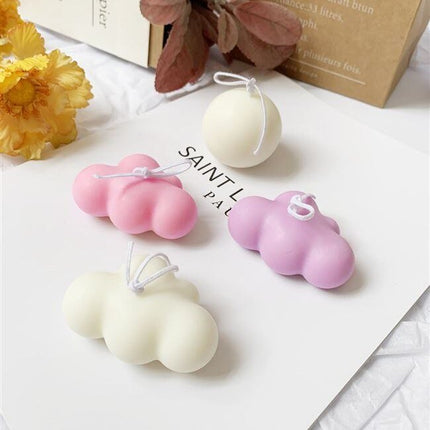 Small Cloud Shape Candle - wnkrs