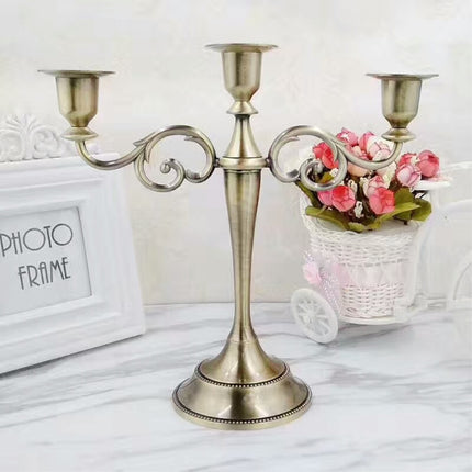Classic Metal Candelabra Candle Holder - wnkrs