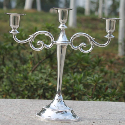 Classic Metal Candelabra Candle Holder - wnkrs