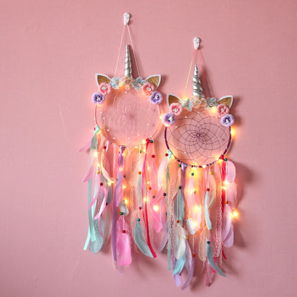 Unicorn Themed Dream Catcher - wnkrs