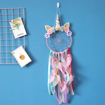 Unicorn Themed Dream Catcher - wnkrs