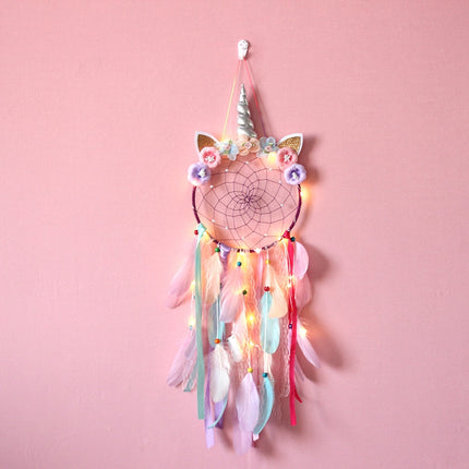 Unicorn Themed Dream Catcher - wnkrs