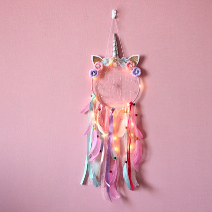 Unicorn Themed Dream Catcher - wnkrs