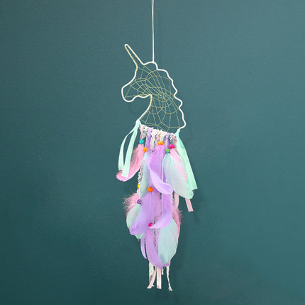 Unicorn Themed Dream Catcher - wnkrs