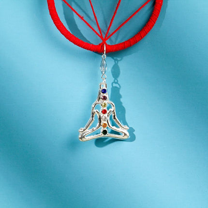 Colorful 7 Chakra Rings Dream Catcher - wnkrs