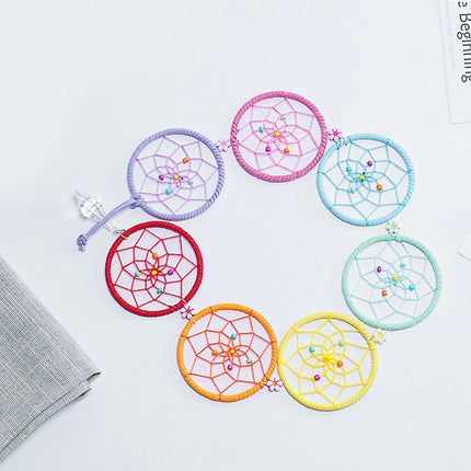 Colorful 7 Chakra Rings Dream Catcher - wnkrs