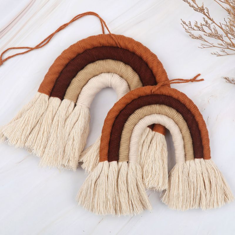 Handmade Decorative Hanging Rainbow Ornaments