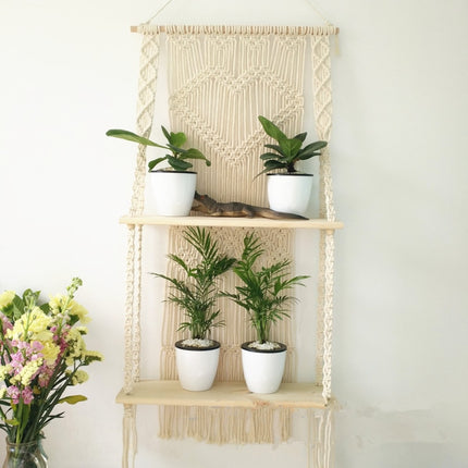 Nordic Embroidered Cotton Planter - wnkrs