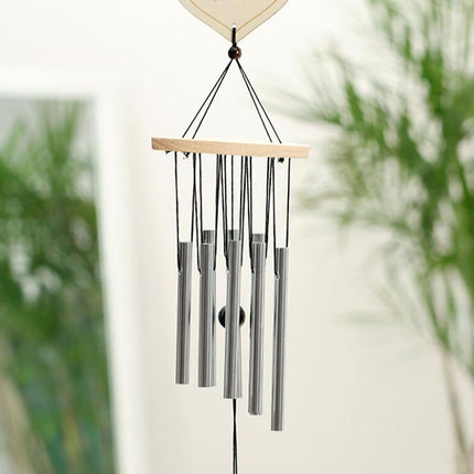 Antique Resonant 8-Tubes Wind Chimes - wnkrs
