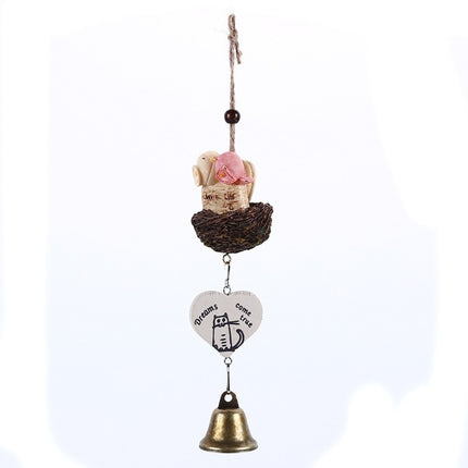 Antique Resonant 8-Tubes Wind Chimes - wnkrs