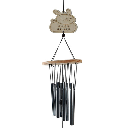 Antique Resonant 8-Tubes Wind Chimes - wnkrs