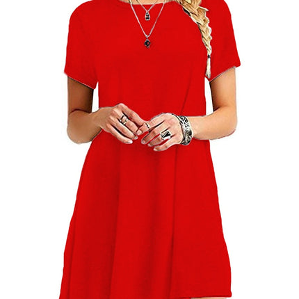 Women's Casual Style Mini Dress - wnkrs
