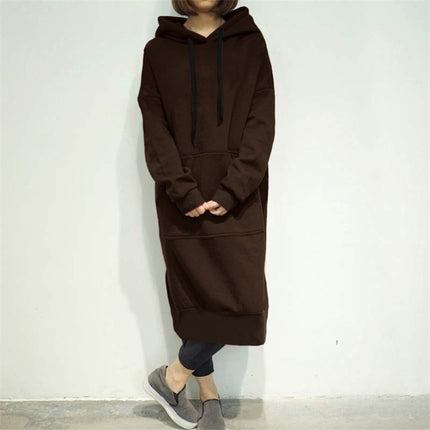 Women's Loose Long Hoodie - wnkrs