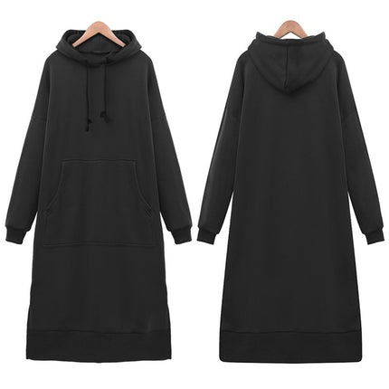 Women's Loose Long Hoodie - wnkrs