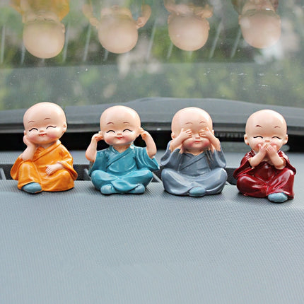 Little Monk Figurines 4 Pcs Set - wnkrs