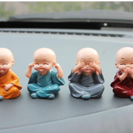 Little Monk Figurines 4 Pcs Set - wnkrs