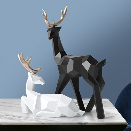 Abstract Deer Figurines Pair - wnkrs