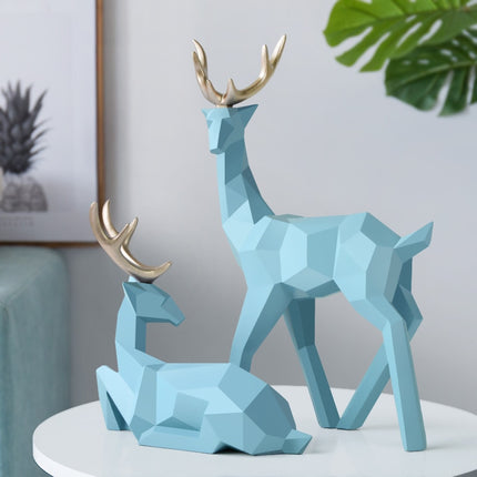 Abstract Deer Figurines Pair - wnkrs