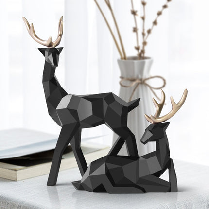 Abstract Deer Figurines Pair - wnkrs